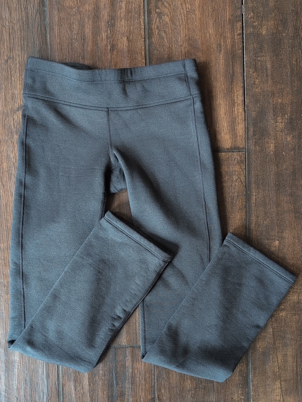Athleta Gray Fleece Lined Leggings - Women's Small